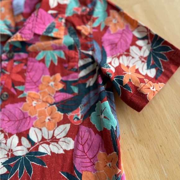Old Navy Stretchy Hawaiian Shirt Boys size 5T - Picture 4 of 7